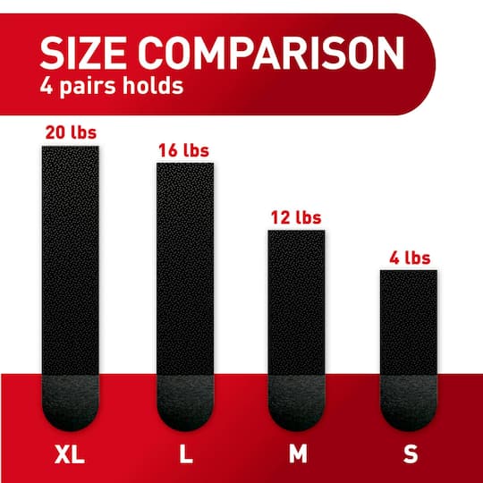 12 Packs: 12 ct. (144 total) 3M Command™ Medium Black Picture Hanging Strips